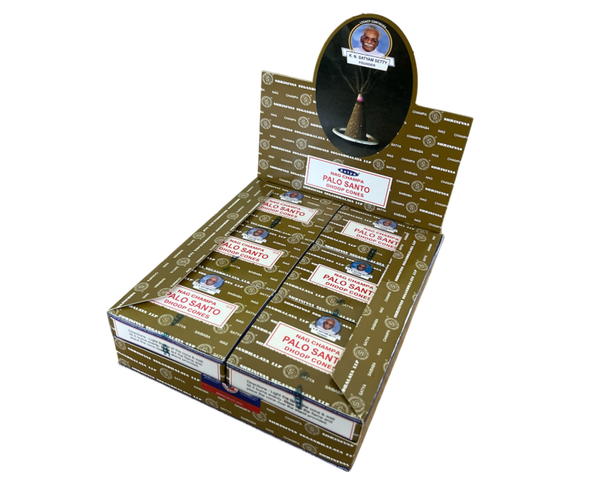 Satya Palo Santo wierookkegeltjes (12 pakjes)
