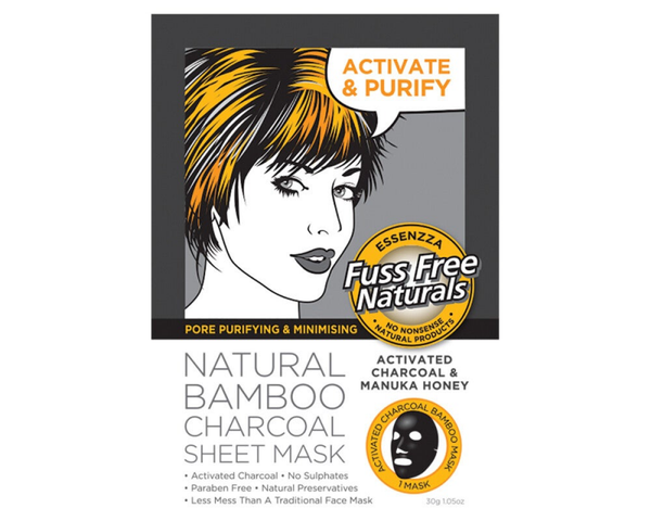 Essenzza Fuss Free Naturals Activated Charcoal masker