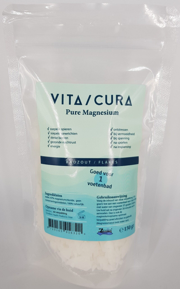 Vita/Cura Badzout Flakes 150 gram