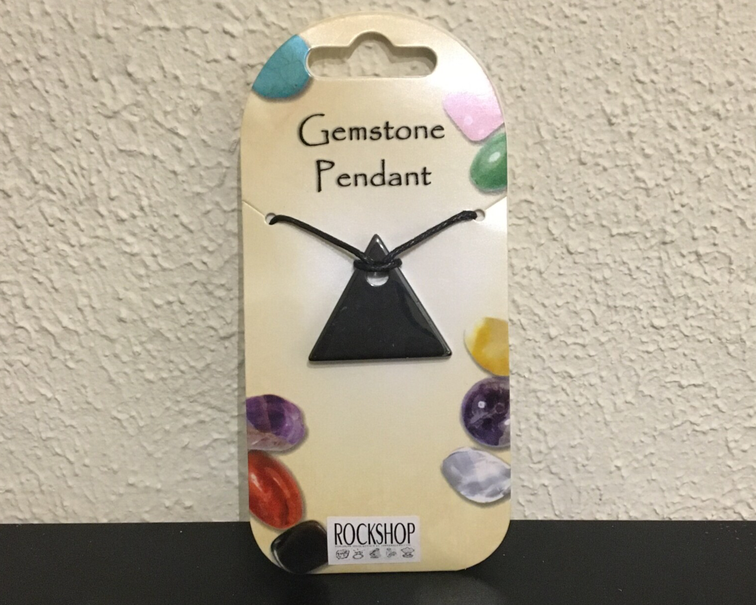 Hematiet Hanger Driehoek (30x25 mm)