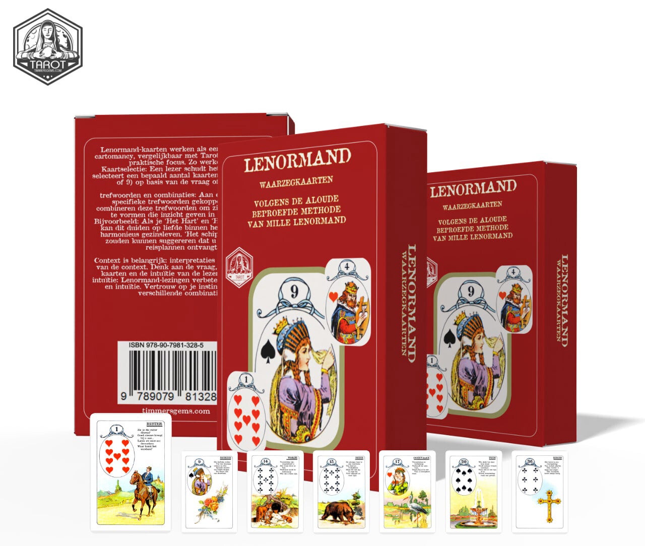 Lenormand waarzegkaarten - Standaard editie