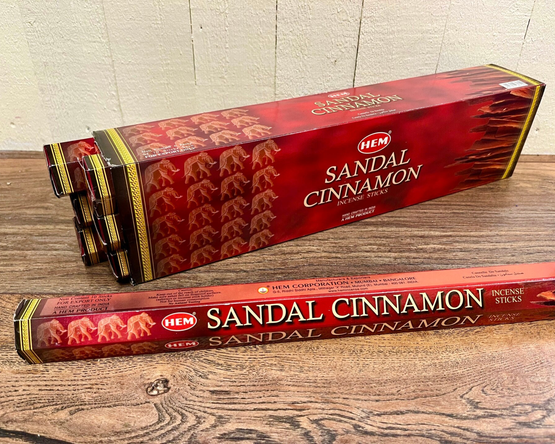 HEM XXL Tuinwierook Sandal Cinnamon 6x 10st