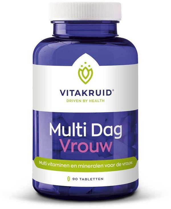 Vitakruid Multi dag vrouw 90 tabletten
