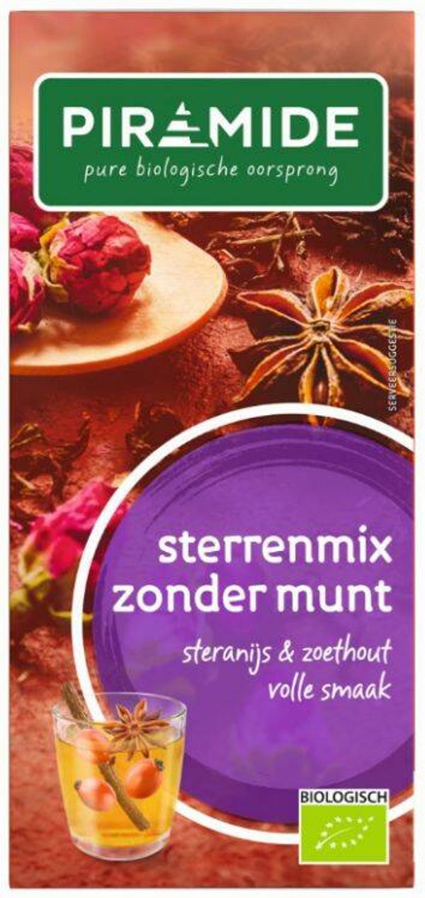 Piramide Sterrenmix zonder Munt