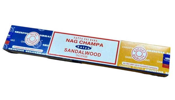 Satya Nag Champa + Sandalwood 15g