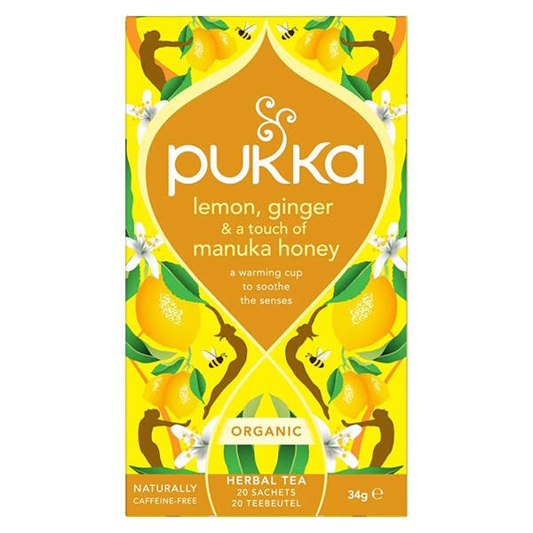 Pukka Lemon, Ginger & Manuka honey