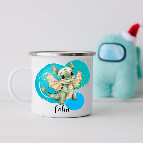 Personalisierte Tasse Drache