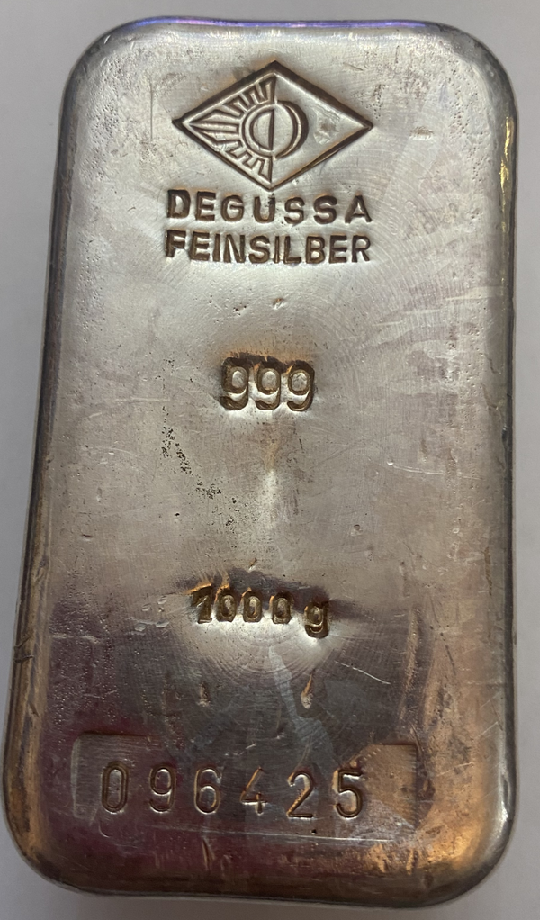 1 kilo Silver bullion