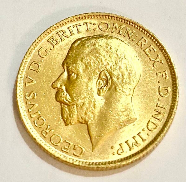 Full Gold Sovereign of George V