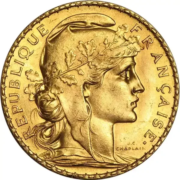 20 francs Golden coin
