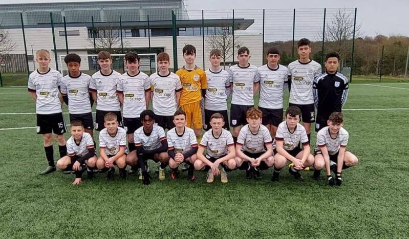 Rover U15s that beat Knockcarra 4 -2 getting them to the final 16 of the SFAI National Cup