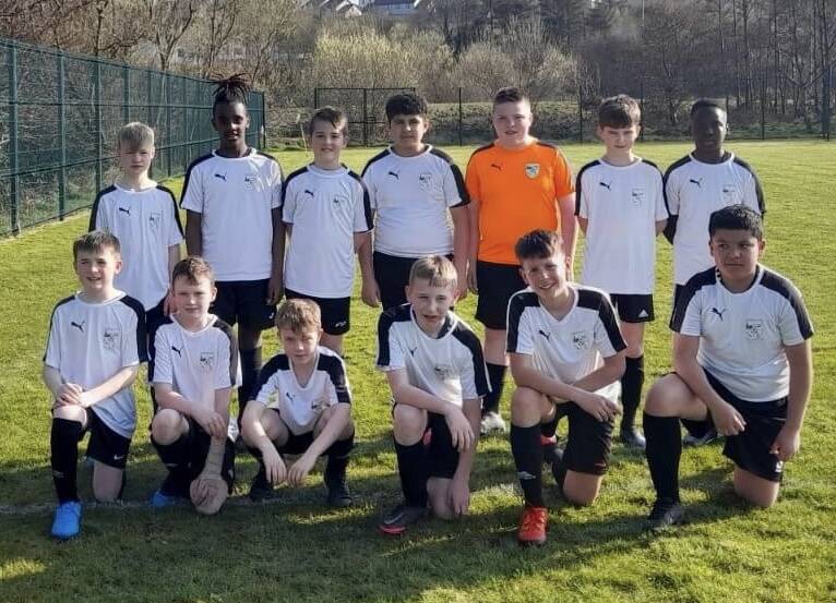 Letterkenny Crusaders U12 team that played against Illistrin Celtic