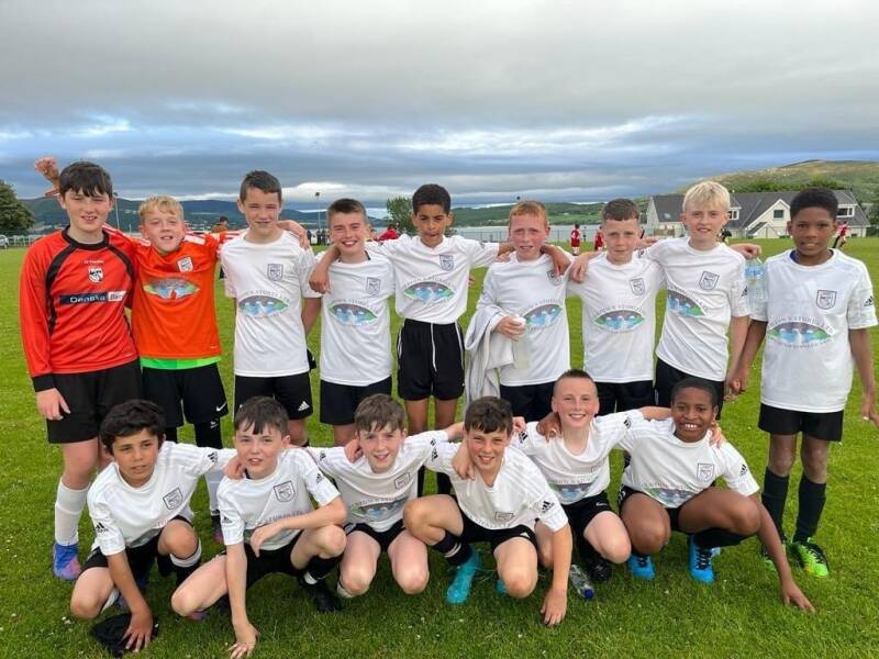 Letterkenny Rovers under 12s who played Swilly Rovers on the 20th June 2022 winning 6-1