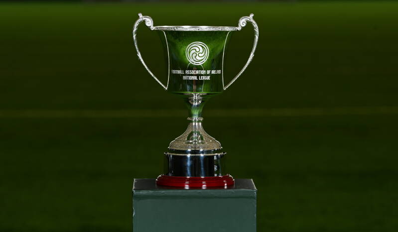 Photo of the new FAi National League Trophy