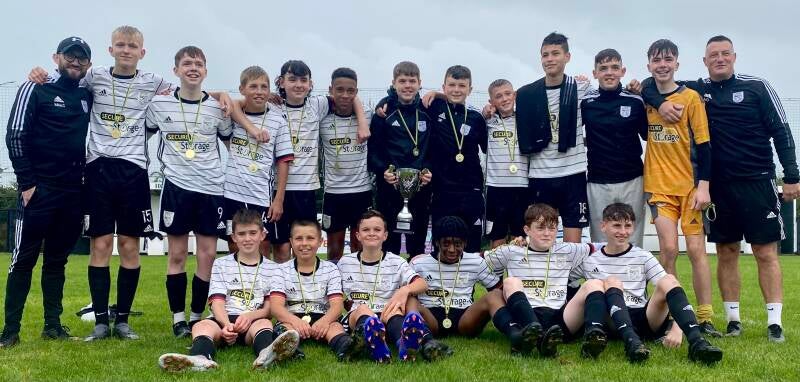 U14 Premier Cup winners Letterkenny Rovers