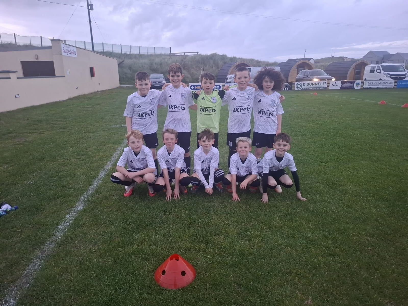 U12 Letterkenny Wanderers team photo on 25th September 2026