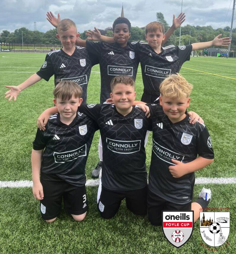 U11 Letterkenny Rovers Colts enjoying the Foyle cup on day 3.