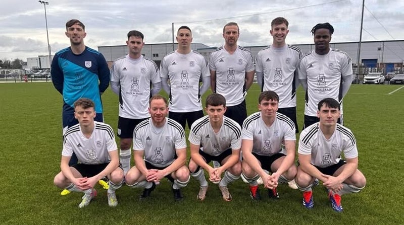 Letterkenny Rovers starting eleven against Kildrum Tigers on the 5th January, a game that ended 0-0.