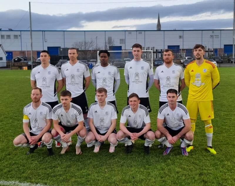 Letterkenny Rovers starting 11 in the 5th Founr of FAI Junior Cup against Mervue Utd.