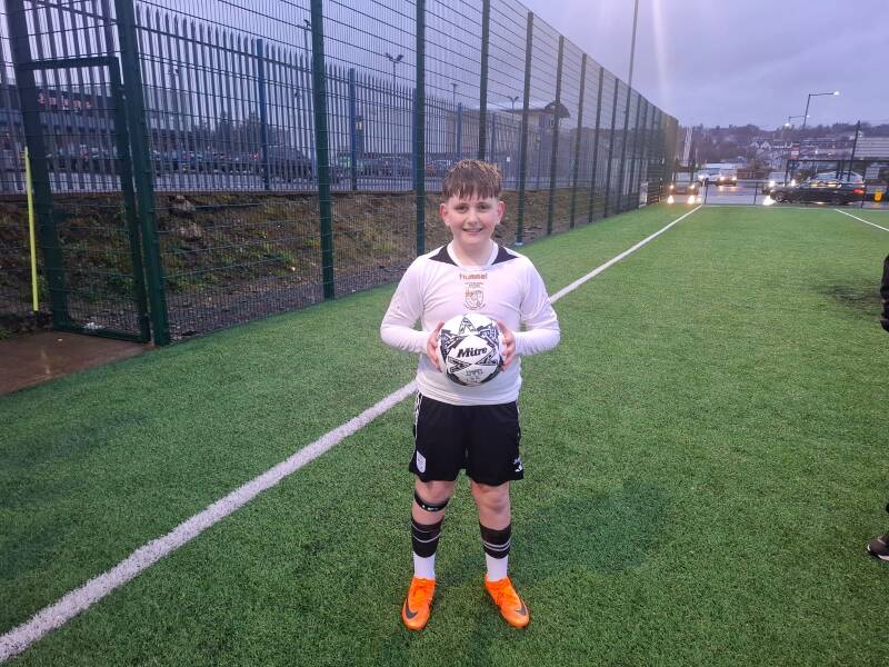James McCormick scored a hattrick