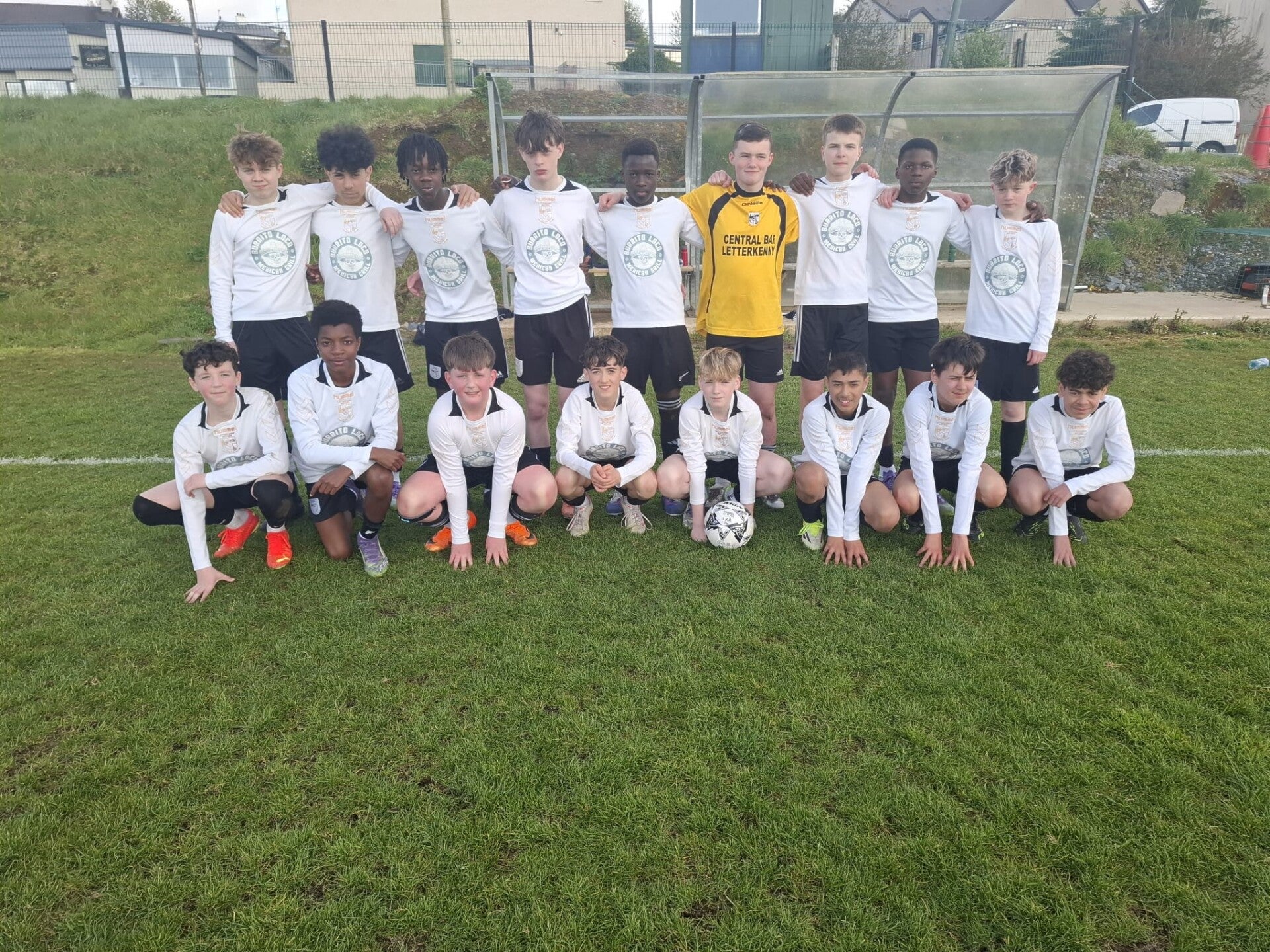 U14 Rovers team that played Lagan Harps 18th April winning 3-0