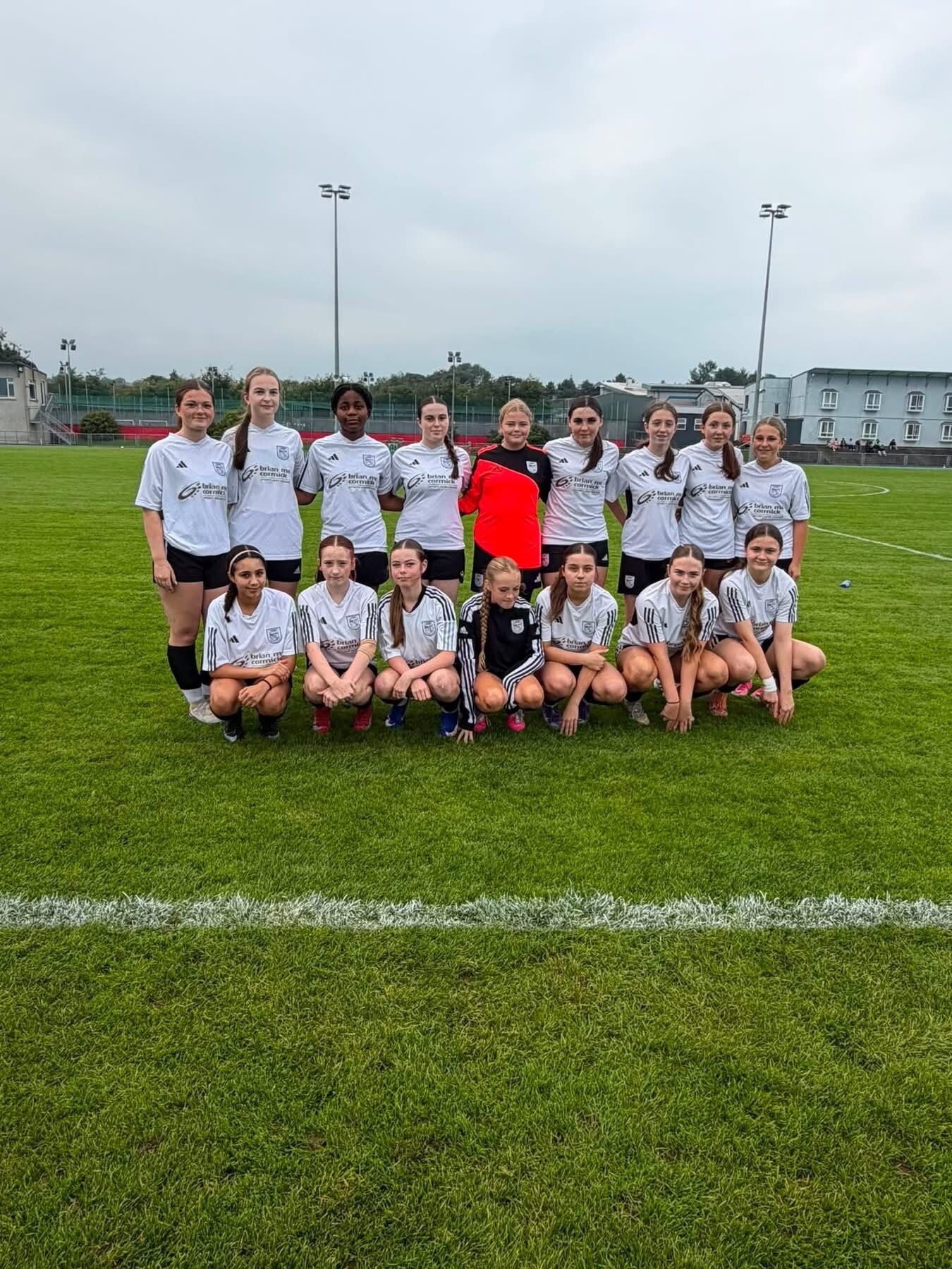 U16 Letterkenny Rovers Girls team photo on Wednesday 26th August 2026