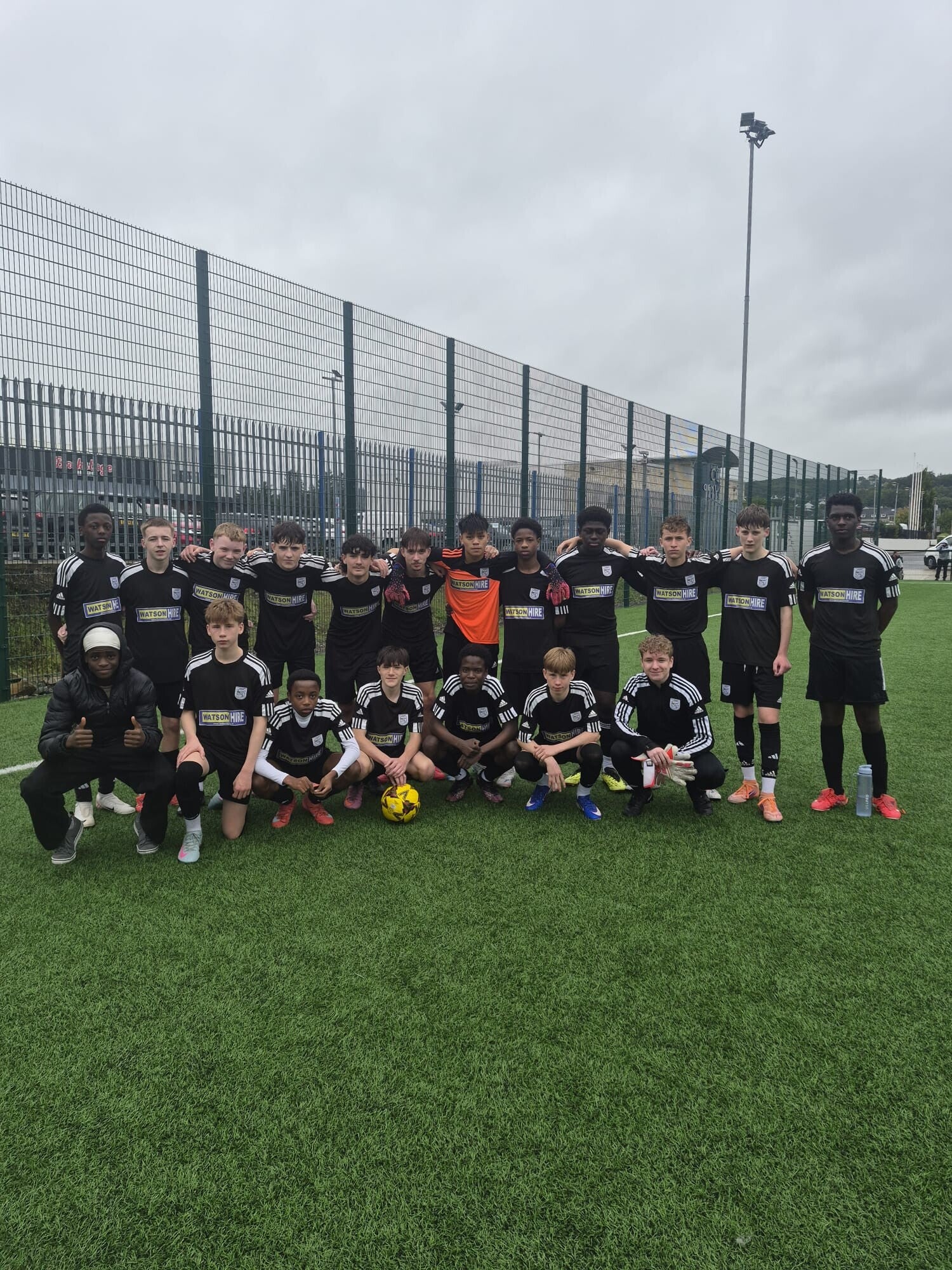 U16 Crusaders team photo