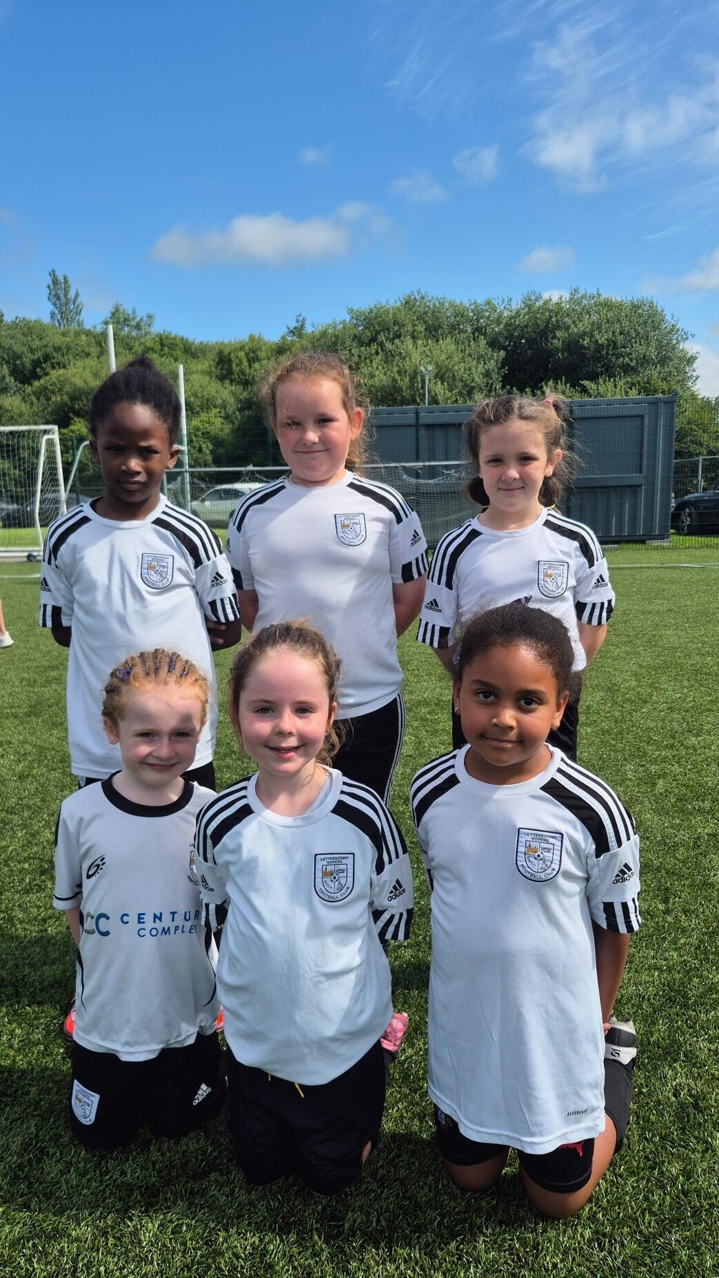 Letterkenny Rovers Girls at the U8 Girls blitz