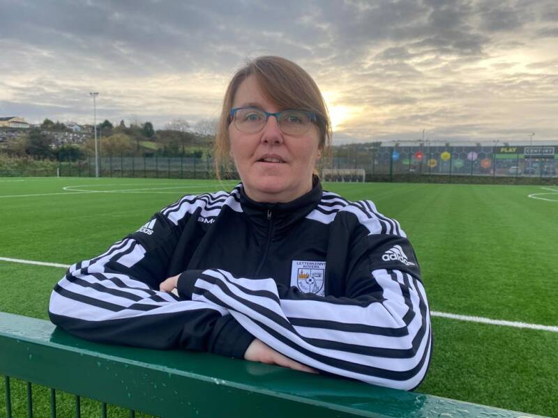 Brid McGinty is appointed as Head of Women's Football at Letterkenny Rovers FC