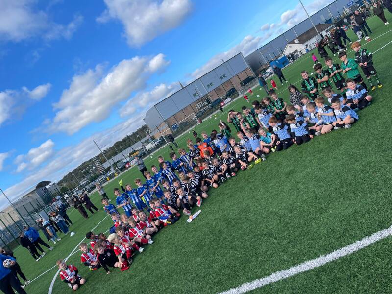 Letterkenny Rovers and other 2019s teams at blitz event on17th October 2026
