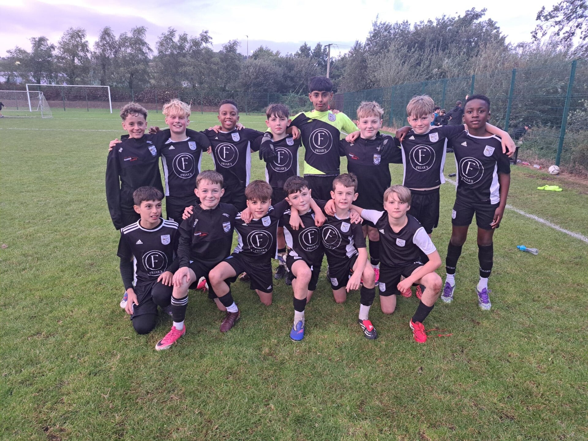 U12 Crusaders team photo on the 16th Sept 2026