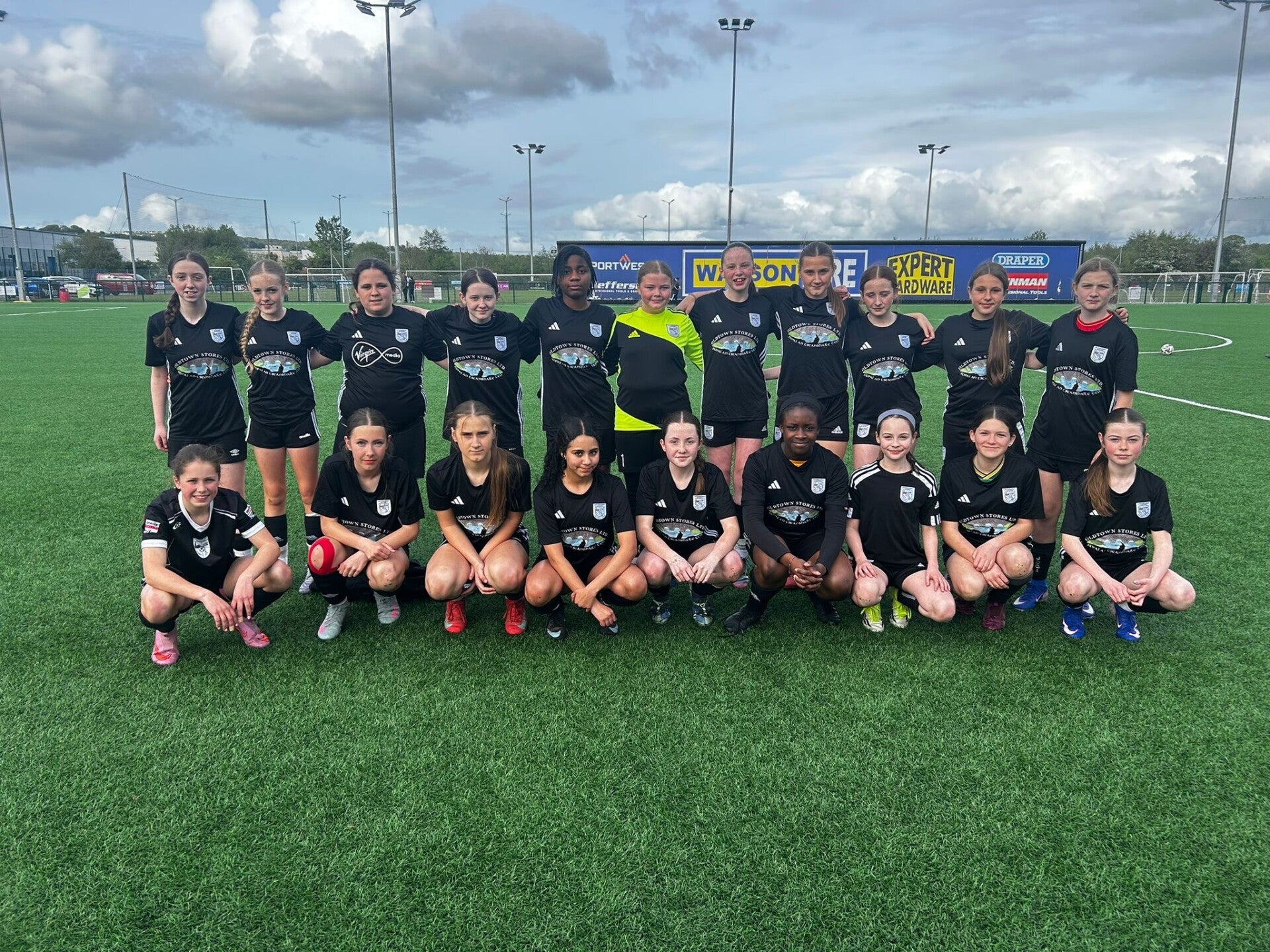 U14 Girls team photo 8th May 2026