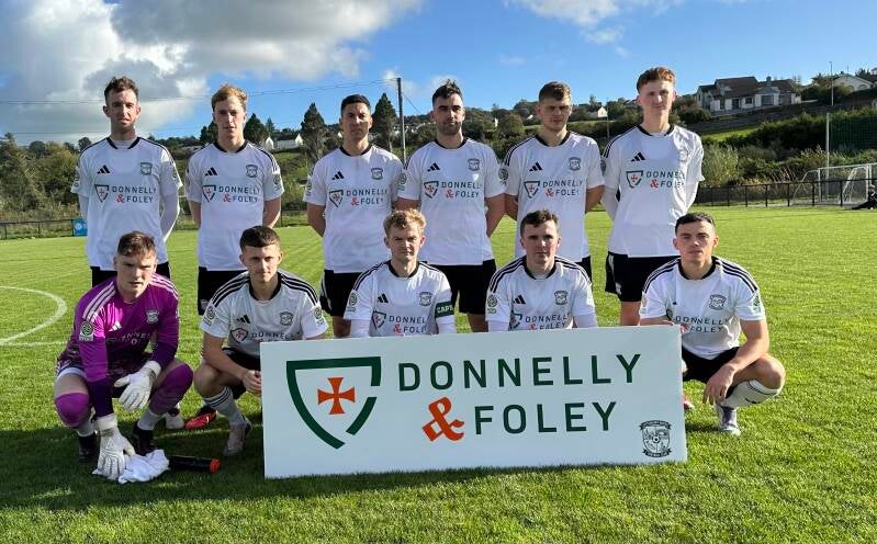 Letterkenny Rovers starting 11 against St. Francis in the FAI National League at Leckview park on the 10th October 2026