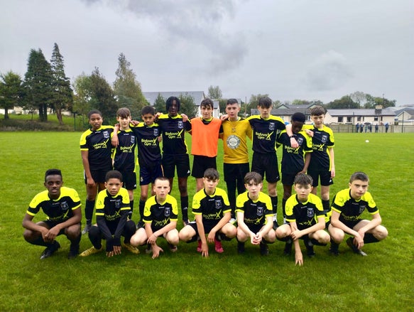 Letterkenny Rovers U14 team that beat Cockhill Celtic in SFAI CUP First round. The score was 5 - 1.