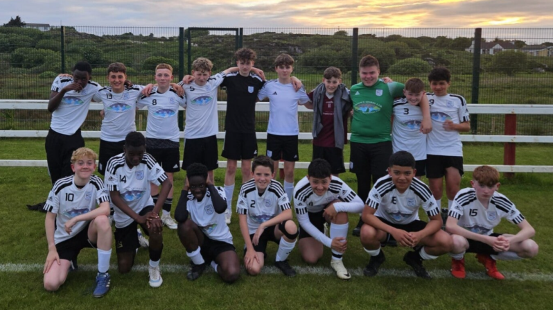 U14 Crusaders who had a strong win against Keadue Celtic