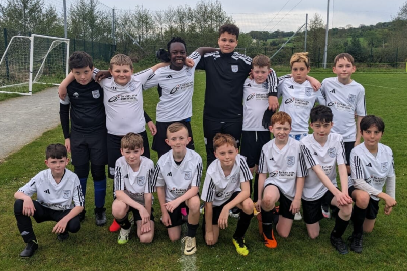 U12 letterkenny Crusaders played in Illistrin 9th May 2024. Game ended a draw 2-2