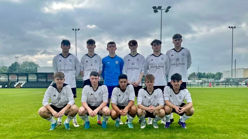 FAI Youth Cup preliminary round - Letterkenny Rovers Starting 11 picture