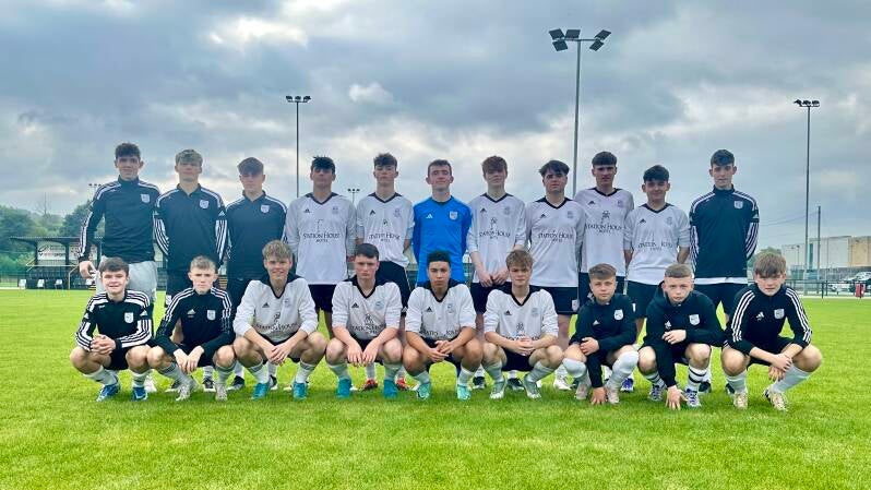 FAI Youth Cup preliminary round - full Letterkenny Rovers Squad picture