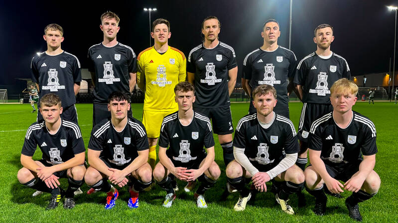 Letterkenny Rovers starting eleven that defeated Rathmullan Celtic 3-2