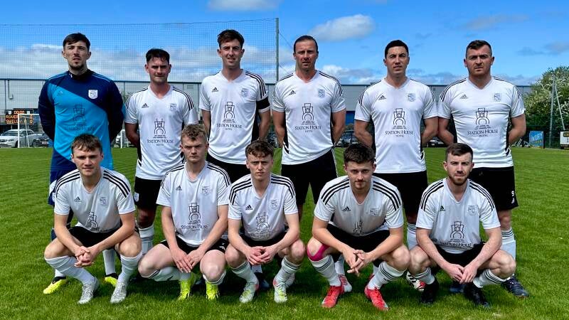 starting 11 in the Brian McCormick Cup Area final. Letterkenny Rovers won defeating Swilly Rovers 3-1.