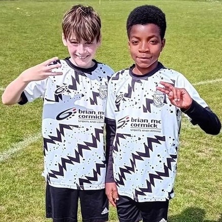 Goalscorers for Letterkenny Rovers U12 Premier - Finn Dolan and Munachi Chukwuneke