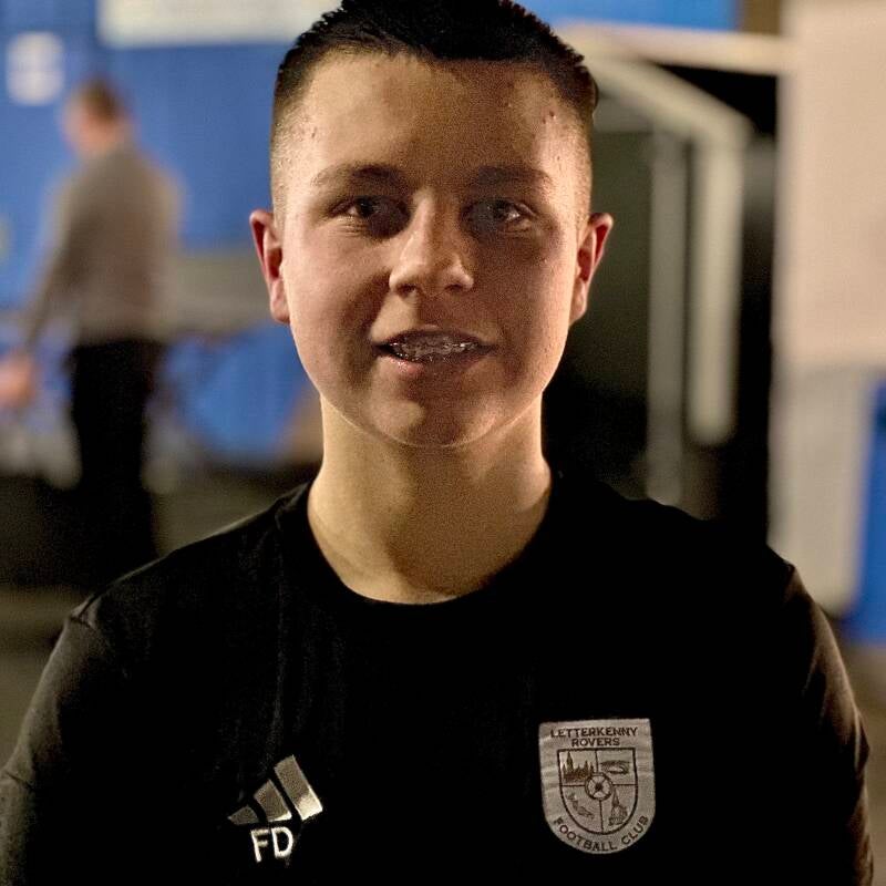 Filip Duraj who made his senior debut