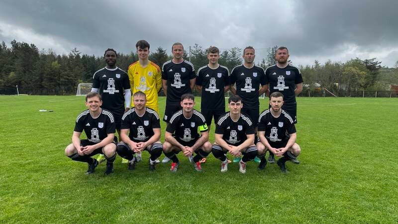 Starting 11 Letterkenny Rovers first team, 3rd May 2026