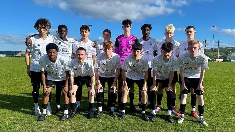 U16 letterkenny Rovers team photo on 9th May 2026