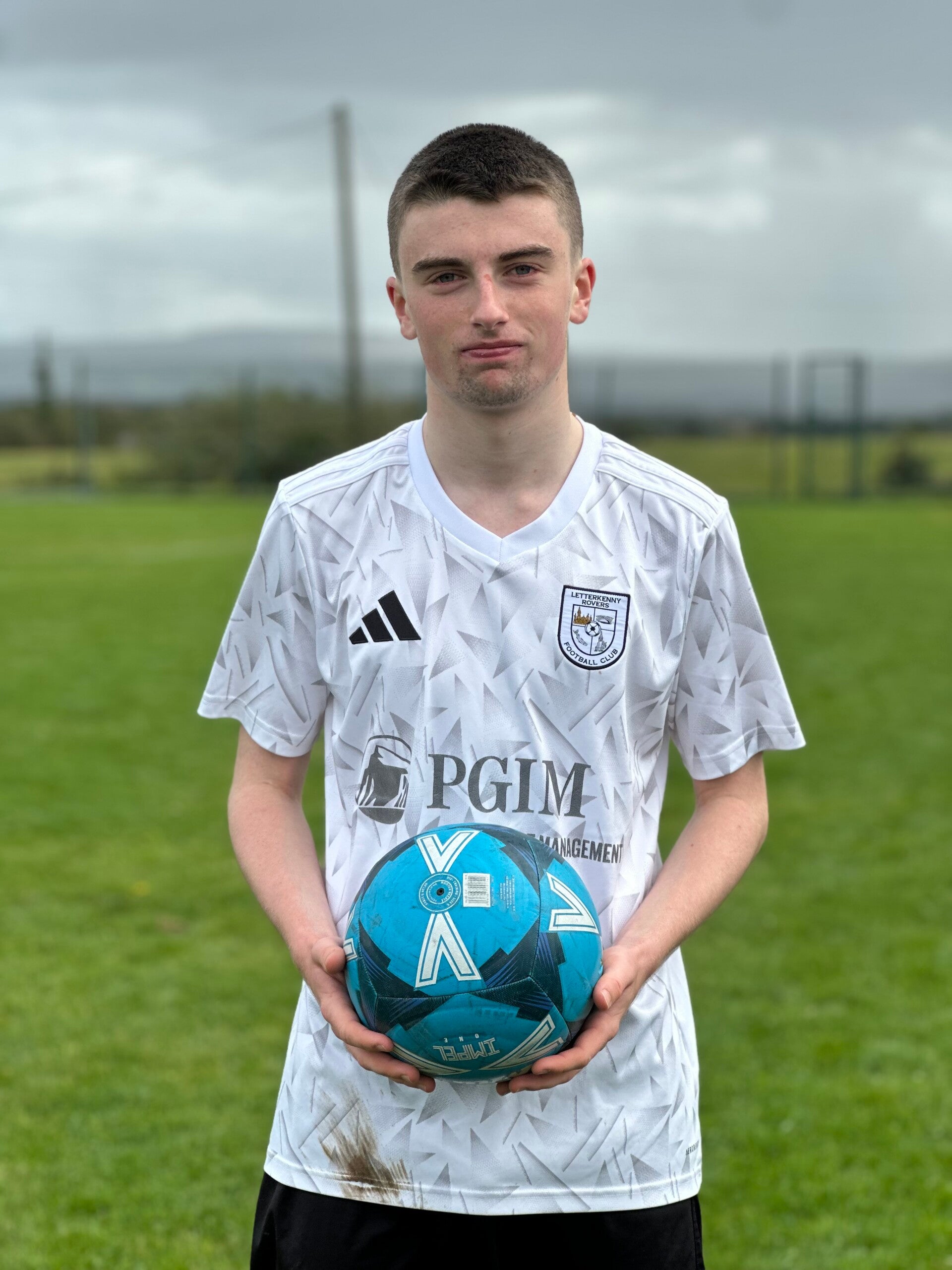 Colm Og Breathnach who scored a hattrick against Quigleys point on the 10th October 2026 in the FAI U17 cup 1st round