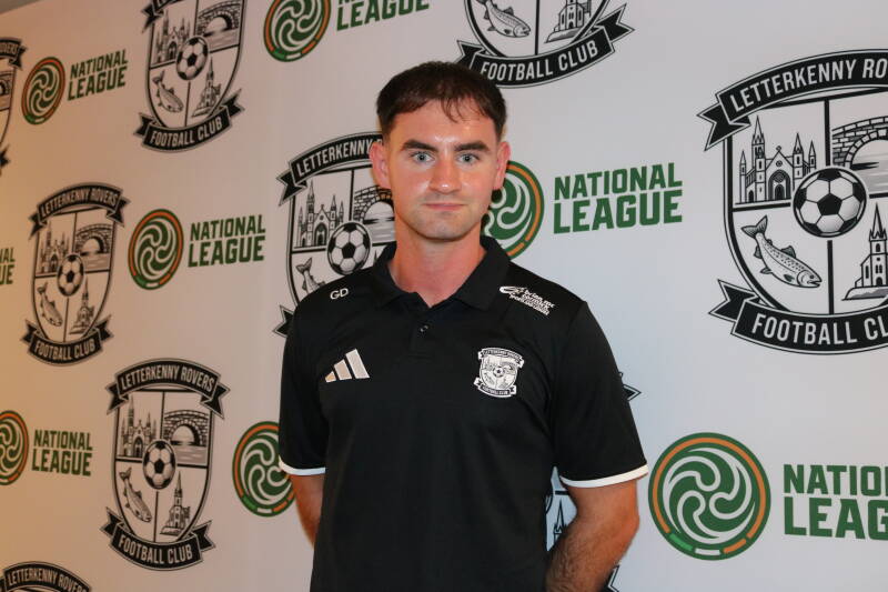 Gareth Doherty who is one of the players for the FAI National League side at the Clubs National League launch night