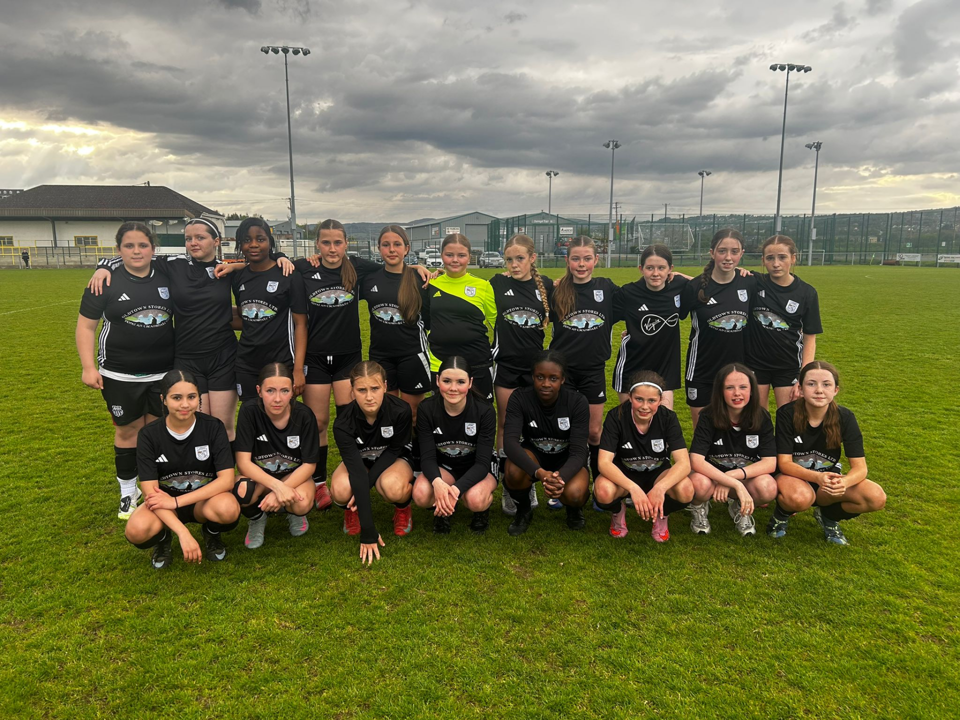 U14 Letterkenny Rovers girls team photo 1st May 2026