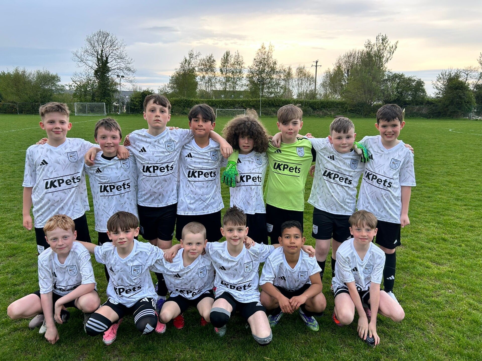 U12 Letterkenny Wanderers team photo 30th April 2026