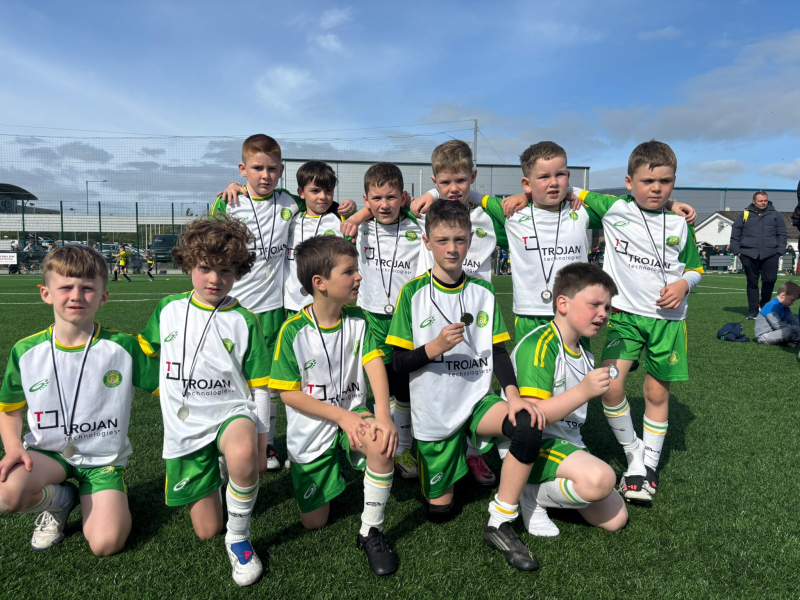 Bonagee United runners up.