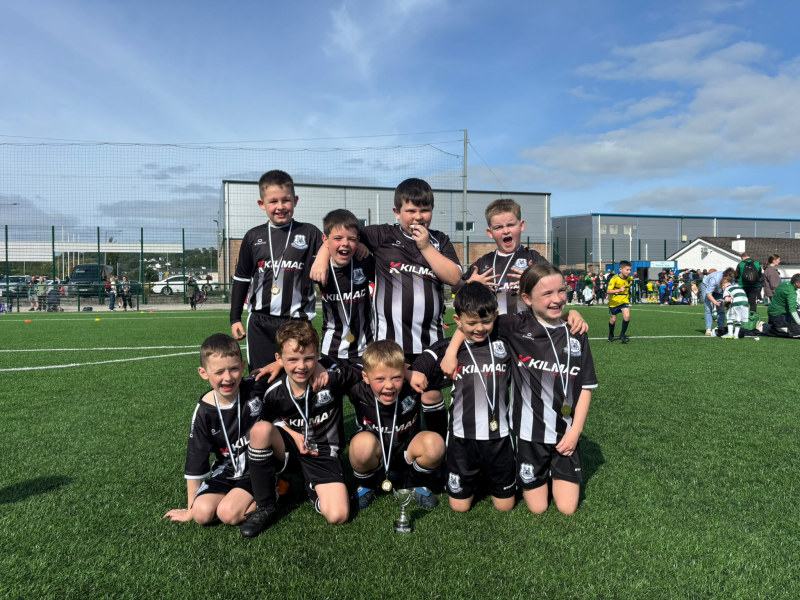 Winners Kilmac delvelopment shield